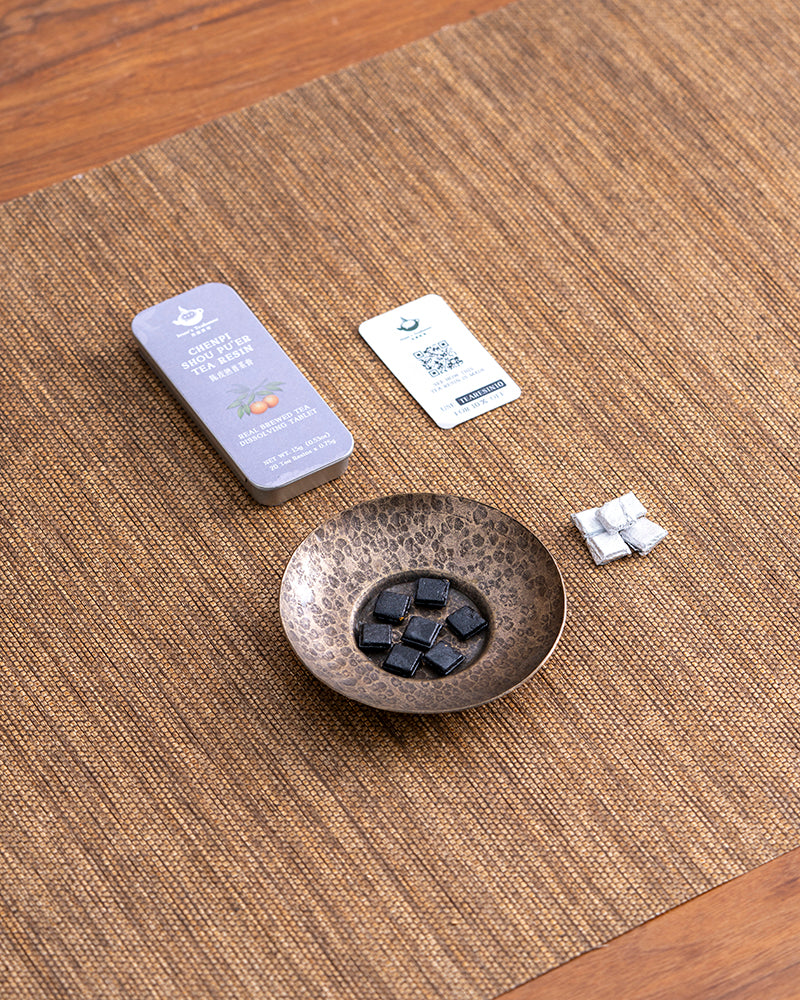 Chenpi (Aged Orange Peel) Shou Pu’er Tea Resin - Jesse's Teahouse