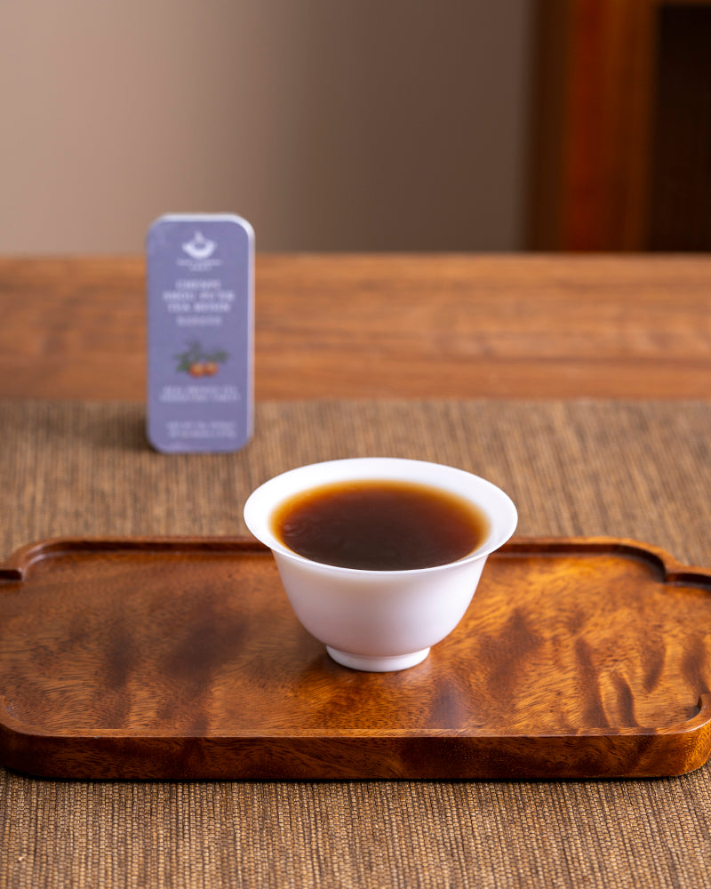 Chenpi (Aged Orange Peel) Shou Pu’er Tea Resin - Jesse's Teahouse