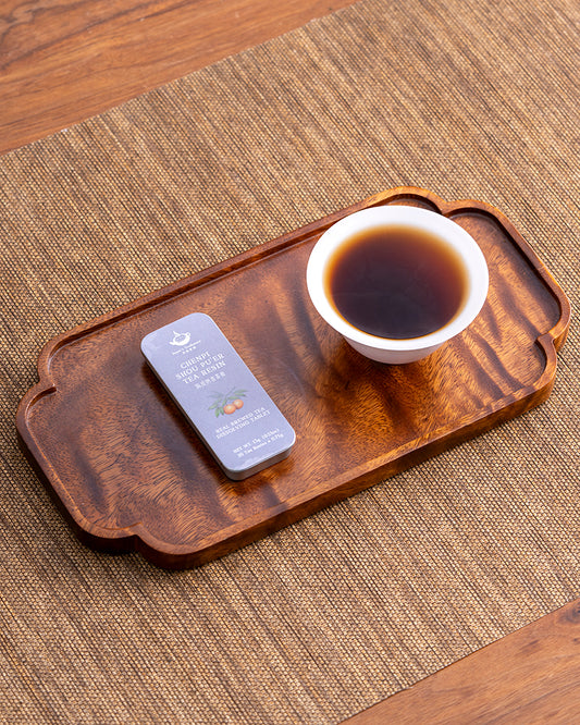 Chenpi (Aged Orange Peel) Shou Pu’er Tea Resin - Jesse's Teahouse