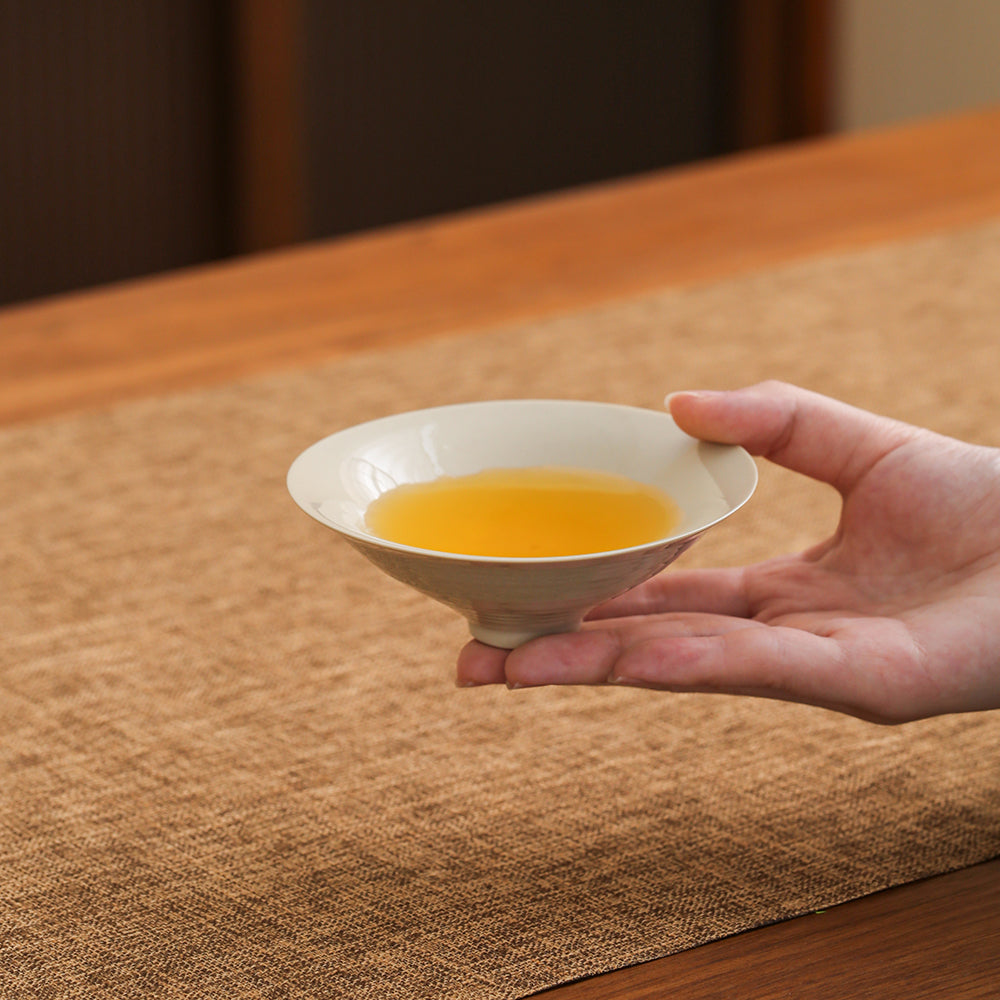 Duidui’s Straw Hat Teacup (Set of 2) - Jesse's Teahouse
