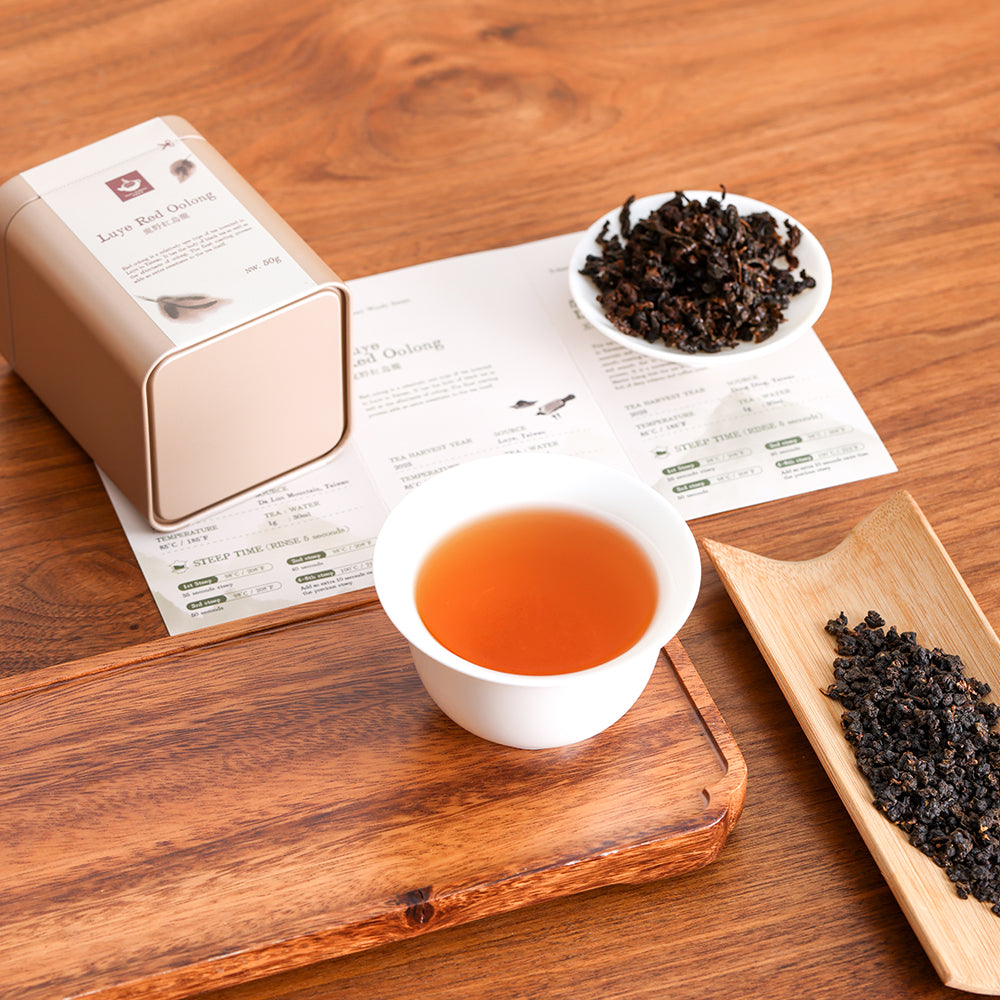 Luye Taiwanese Red Oolong - Jesse's Teahouse