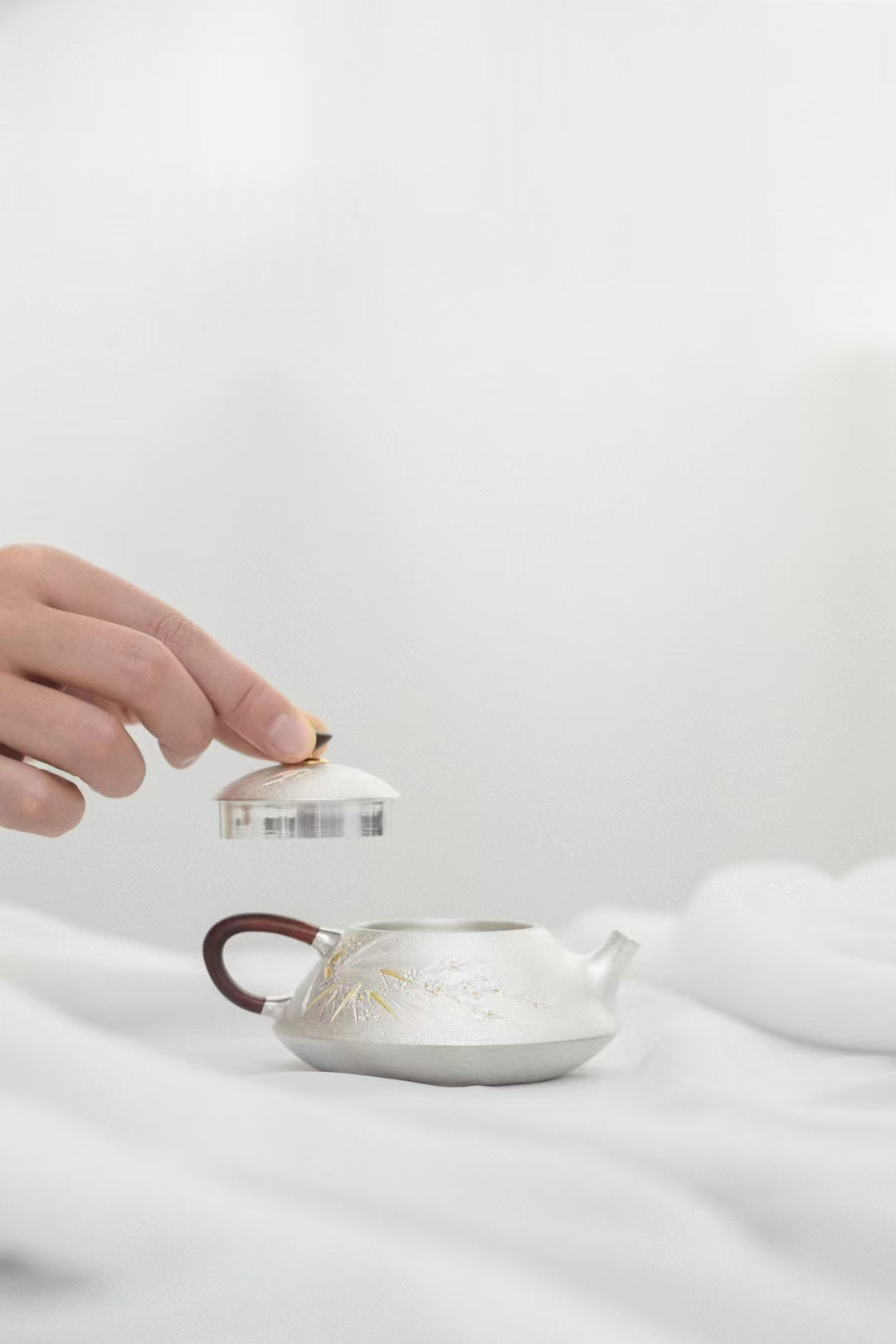 JTH X Master Hong Pure Silver Teaware Collaboration