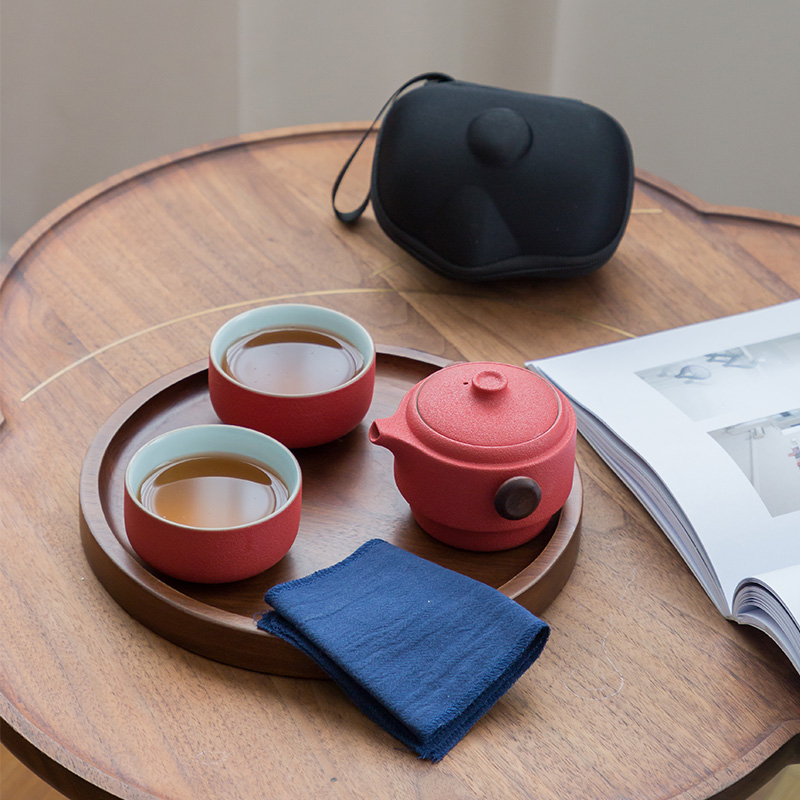 Two-Cup Travel Teapot Set - Jesse's Teahouse