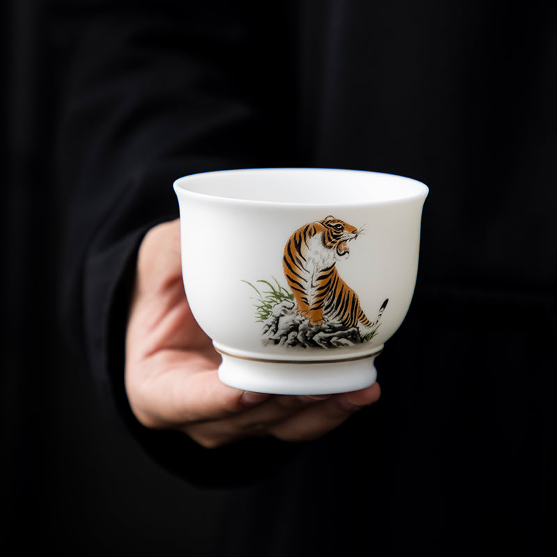 Tiger Tea Cup