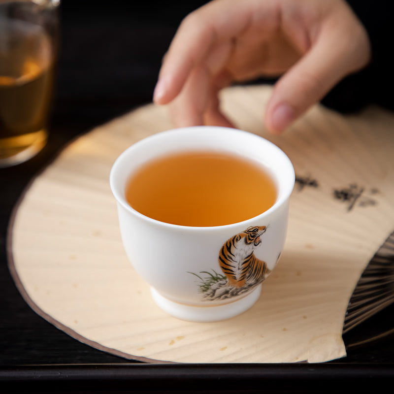 Tiger Tea Cup