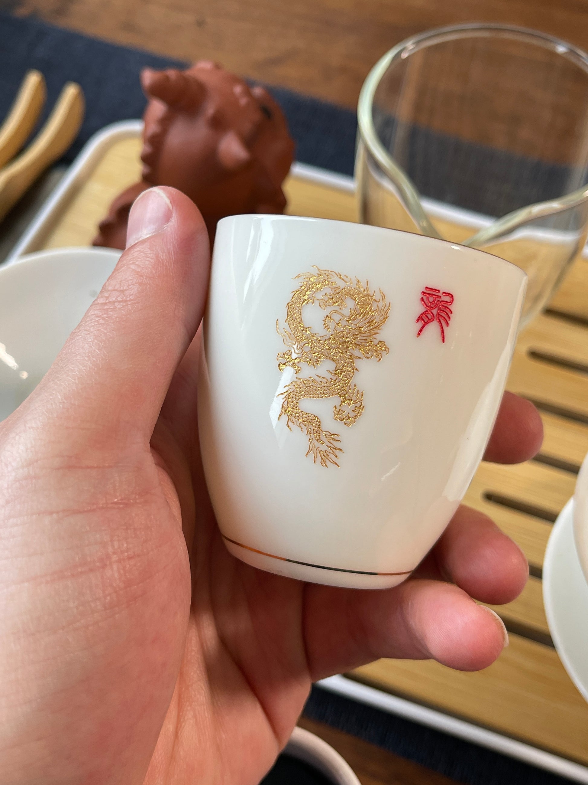 Dragon Tea Cup - Jesse's Teahouse