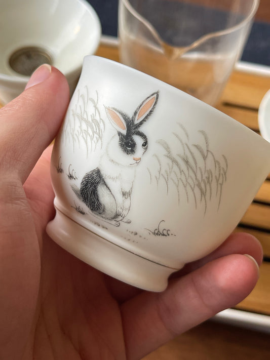 Rabbit Tea Cup - Jesse's Teahouse