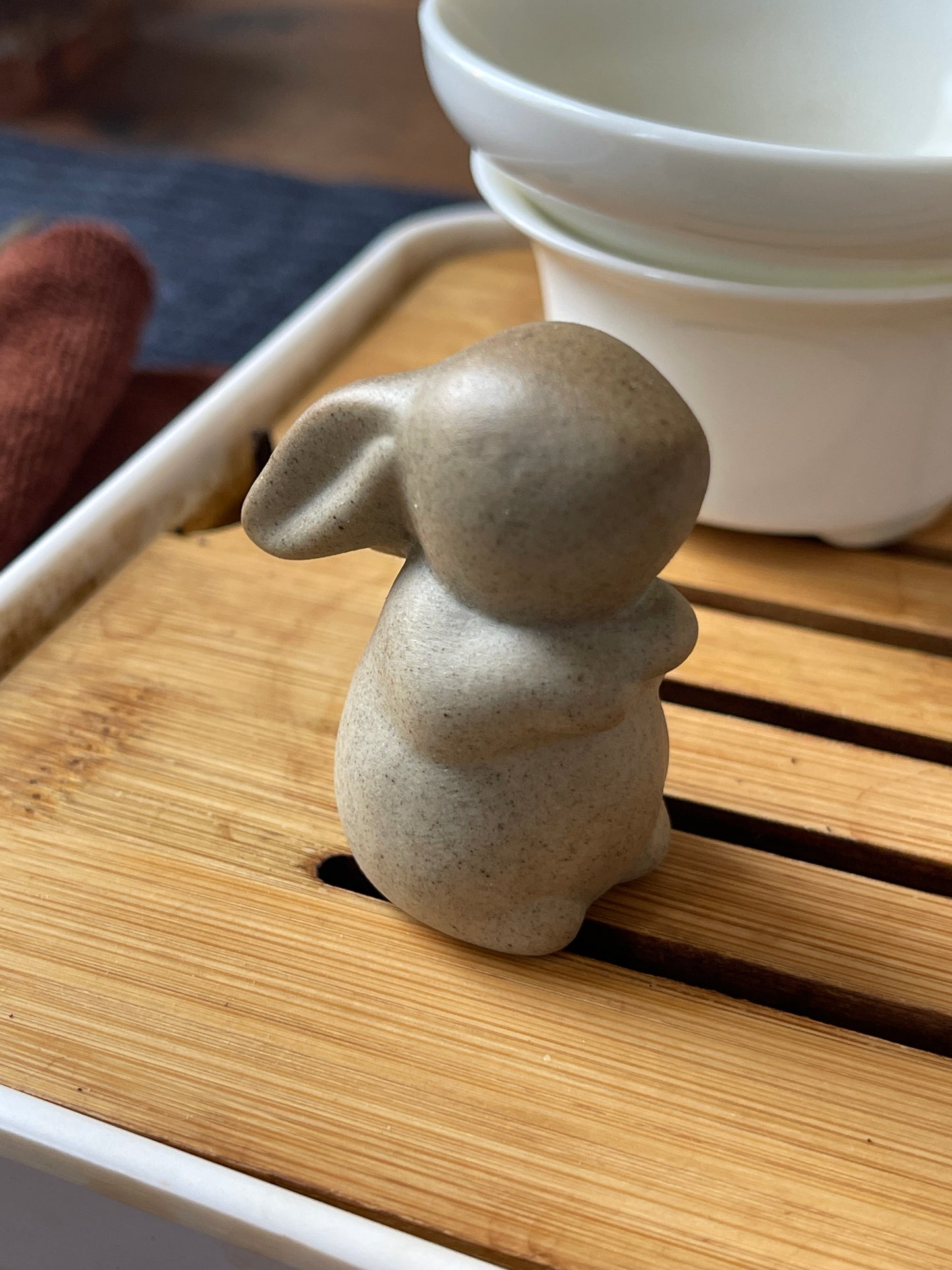 Clay Rabbit Tea Pet - Jesse's Teahouse